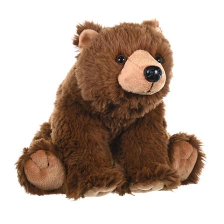 Product Image of 12 Inch - Wild Republic Brown Bear Plush - Stuffed Animal