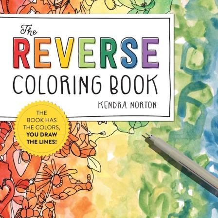 Product Image of Reverse Coloring Book(tm): Draw the Lines, Book Provides Colors