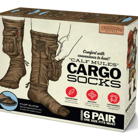 Product Image of Prank Pack Prank-O Gag Gift Box, Cargo Socks Novelty Box