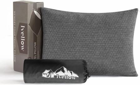 Product Image of Memory Foam Travel Compressible Camping Pillow 