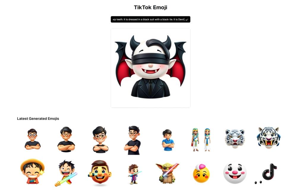 image of TikTok Emoji