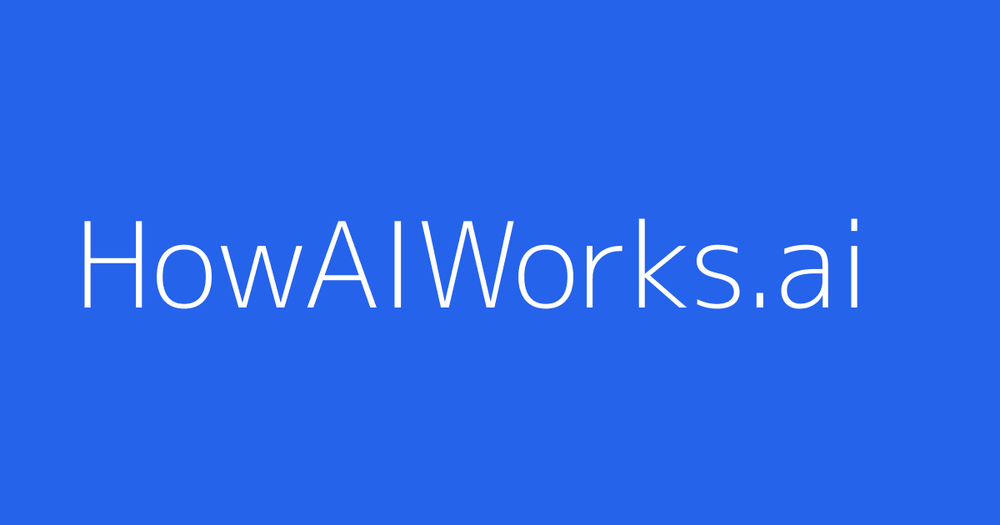 image of HowAIWorks.ai