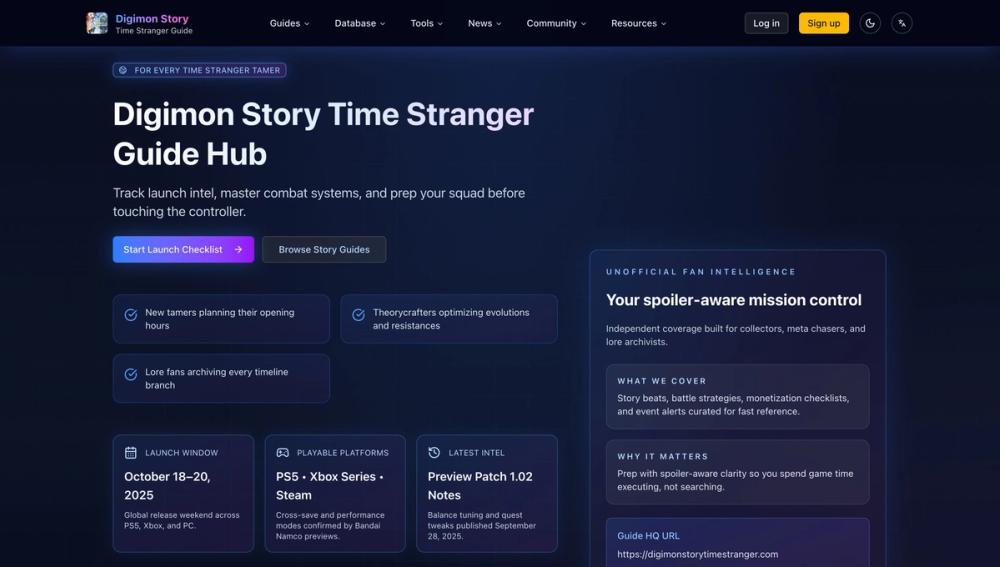 image of Digimon Story Time Stranger