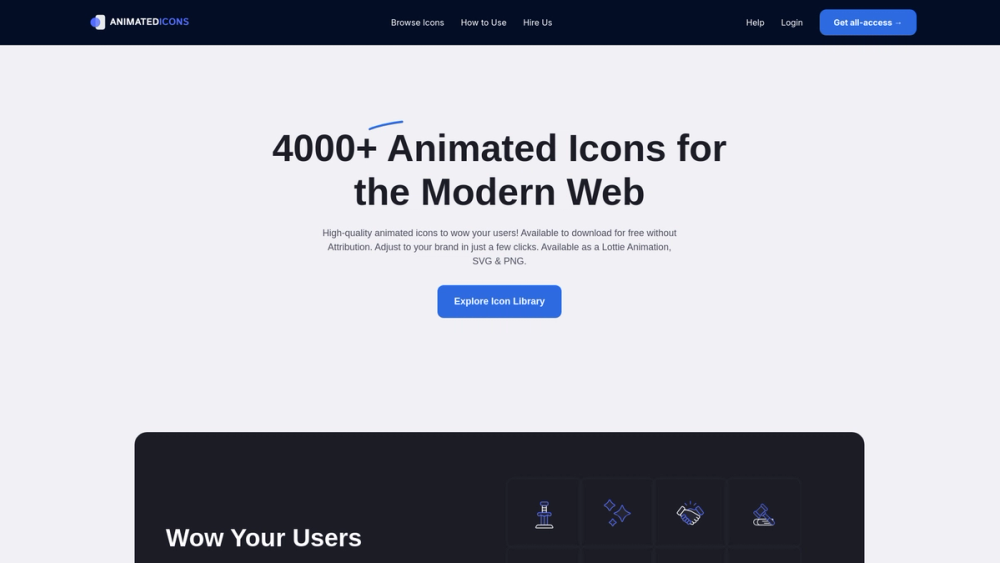 image of Animated Icons