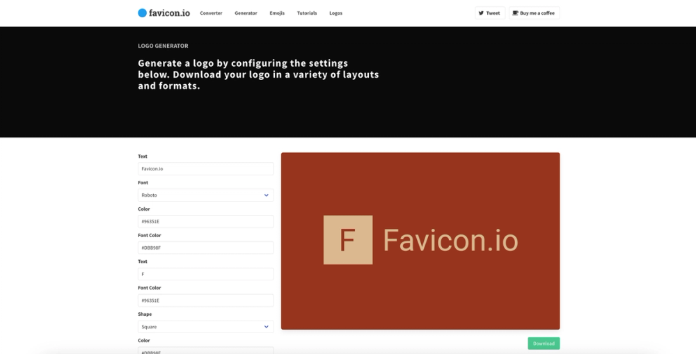 image of Favicon Logo Generator