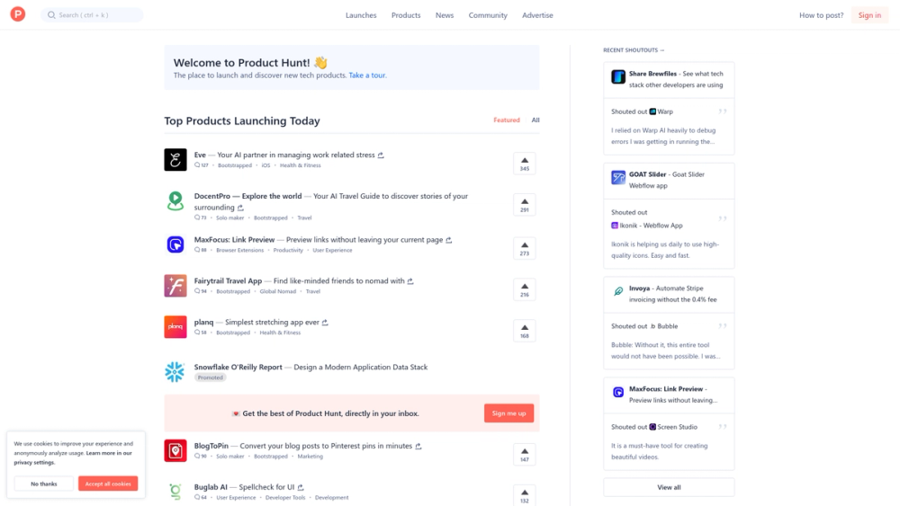 image of Product Hunt