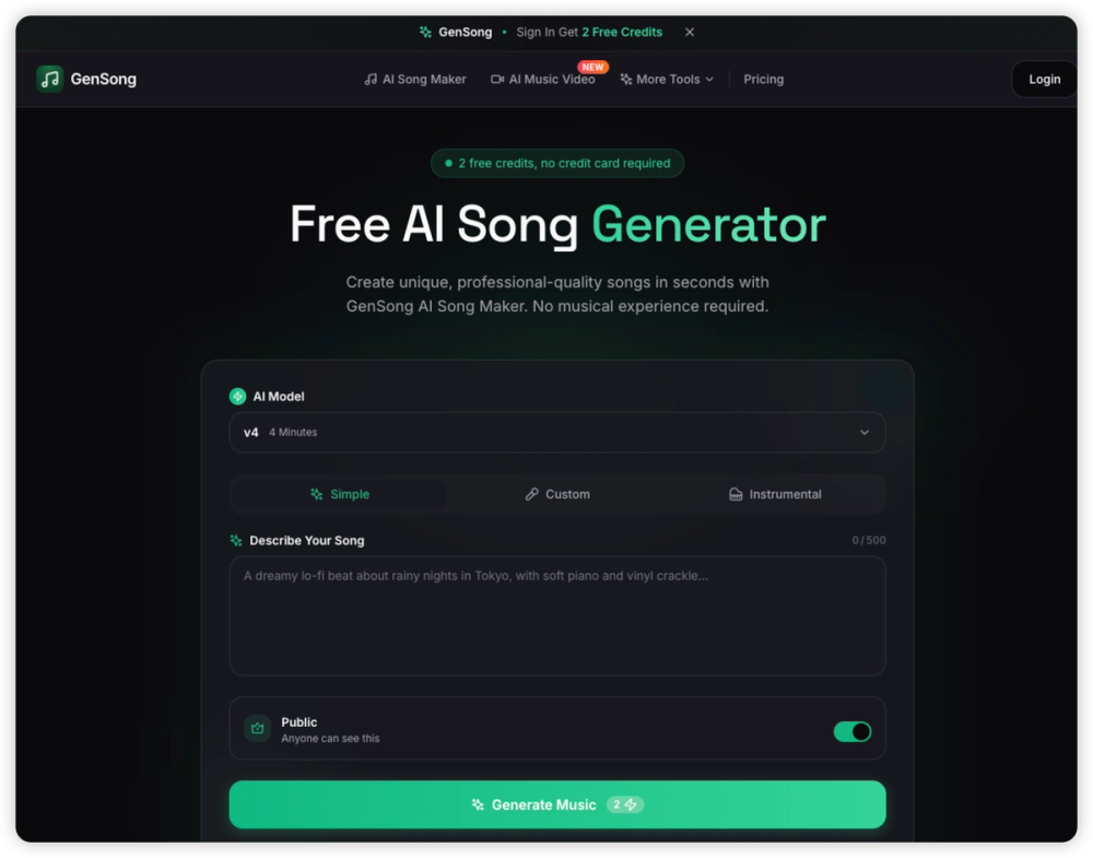 image of Gen Song AI