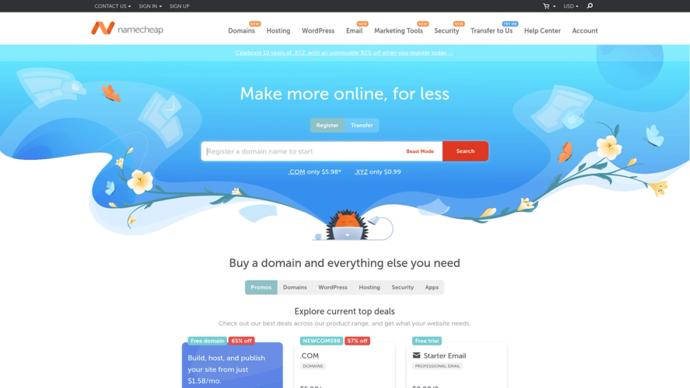 image of Namecheap