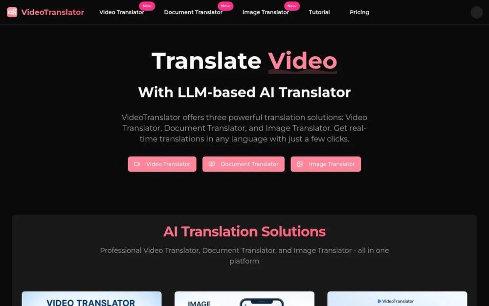 image of VideoTranslator