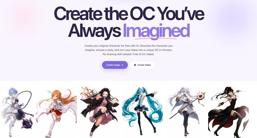 image of Try OC Maker image of Try OC Maker