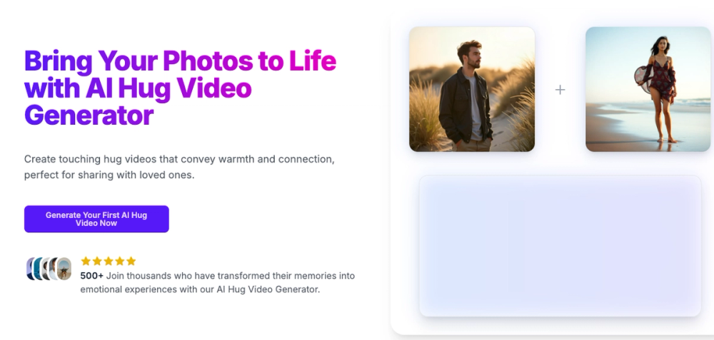 image of AI Hug Video Generator
