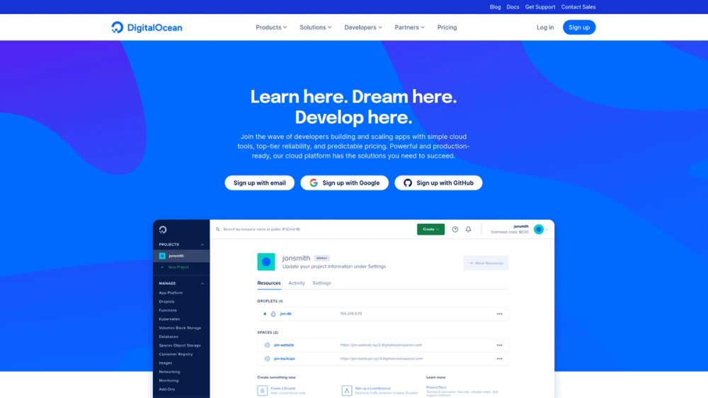 image of DigitalOcean