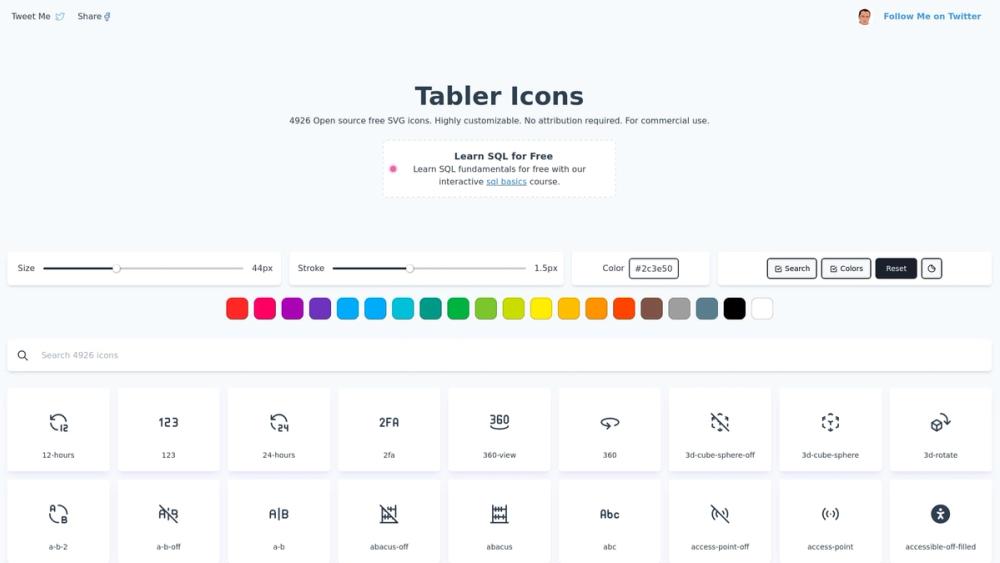 image of Tabler Icons