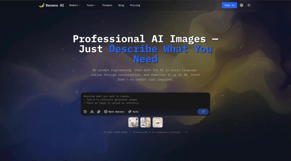 image of Banana AI image of Banana AI