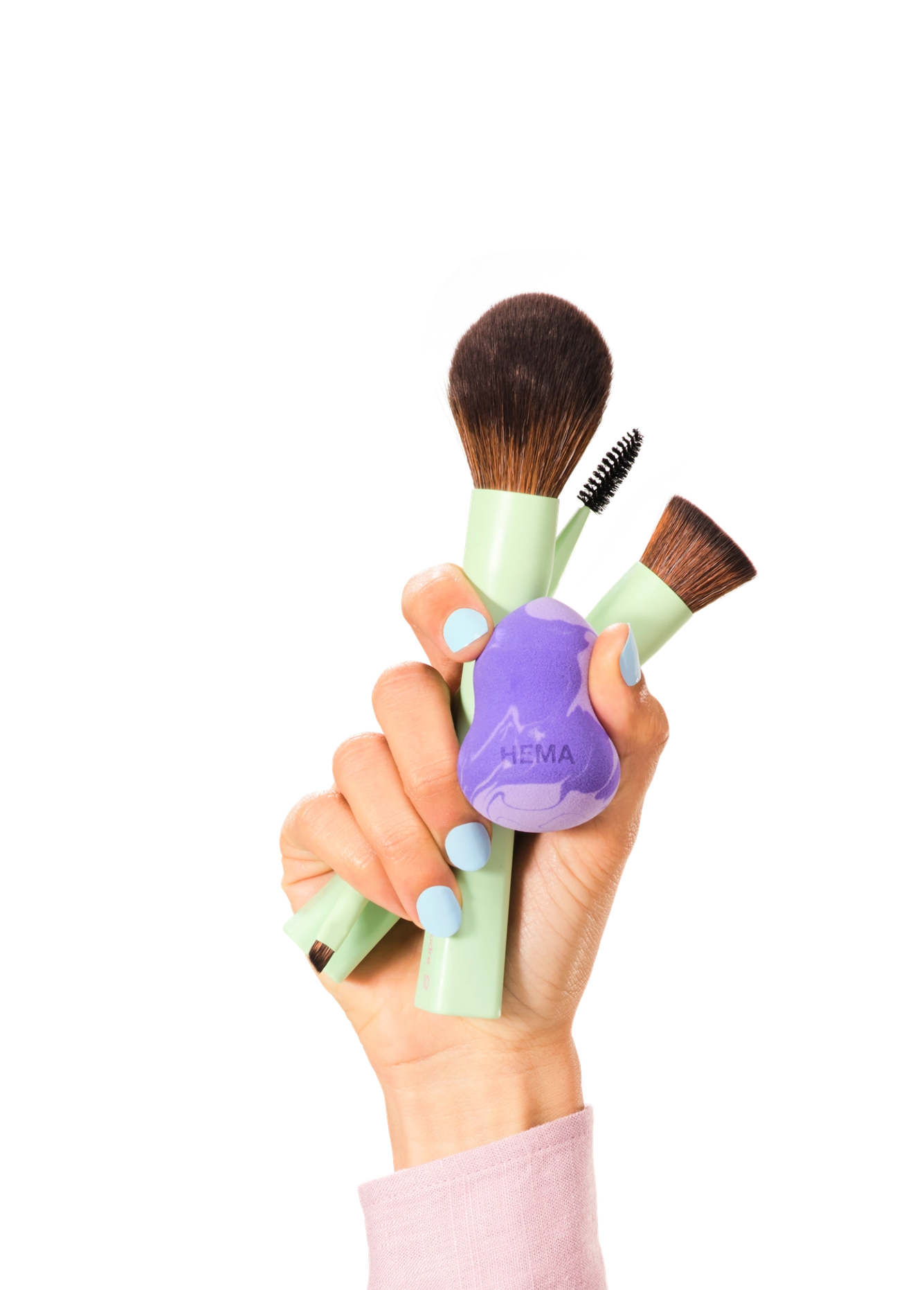 make-up spons en -kwasten schoonmaken