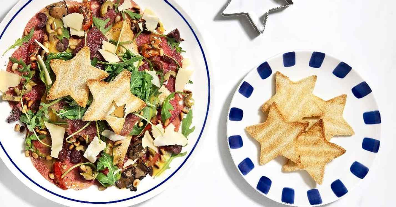 carpaccio recept van HEMA