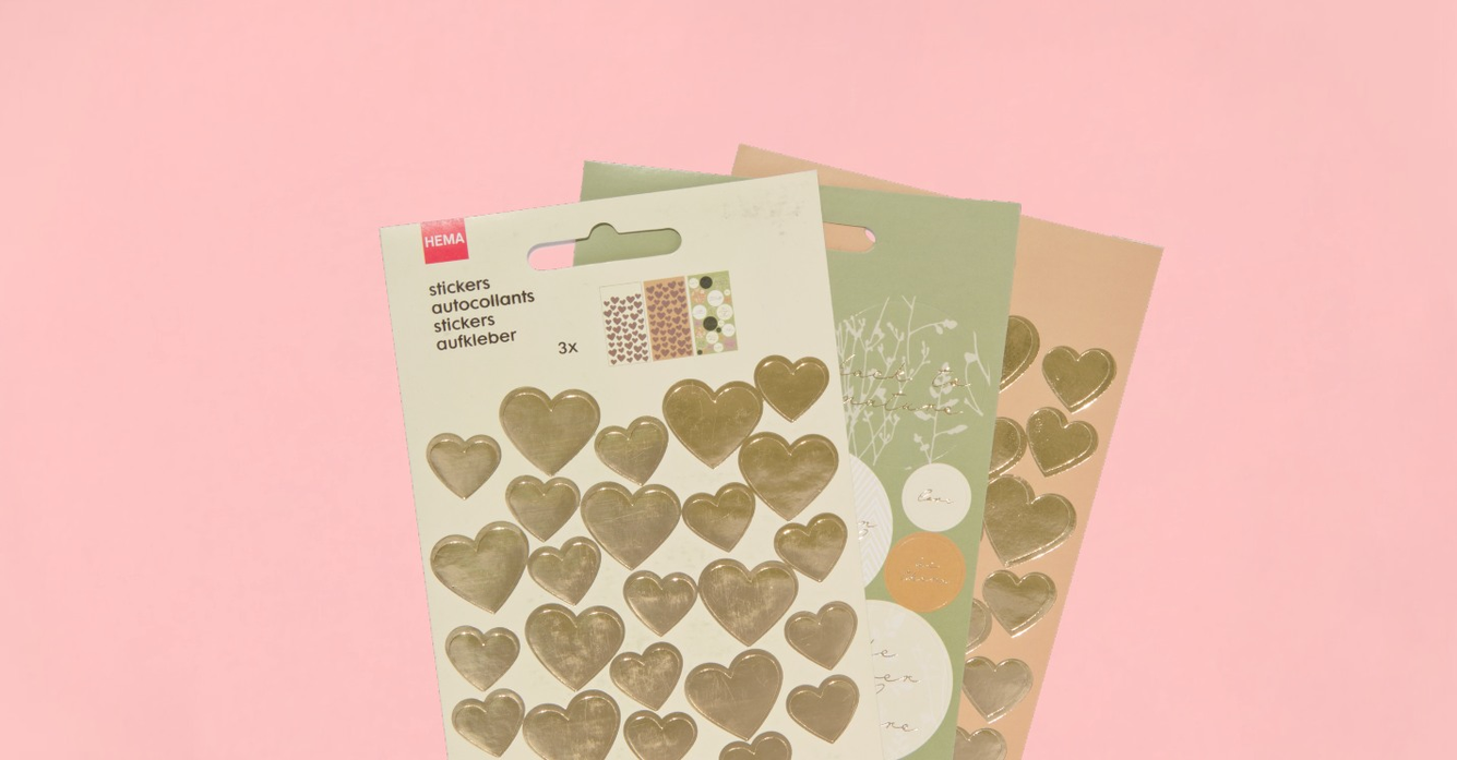 stickers van HEMA