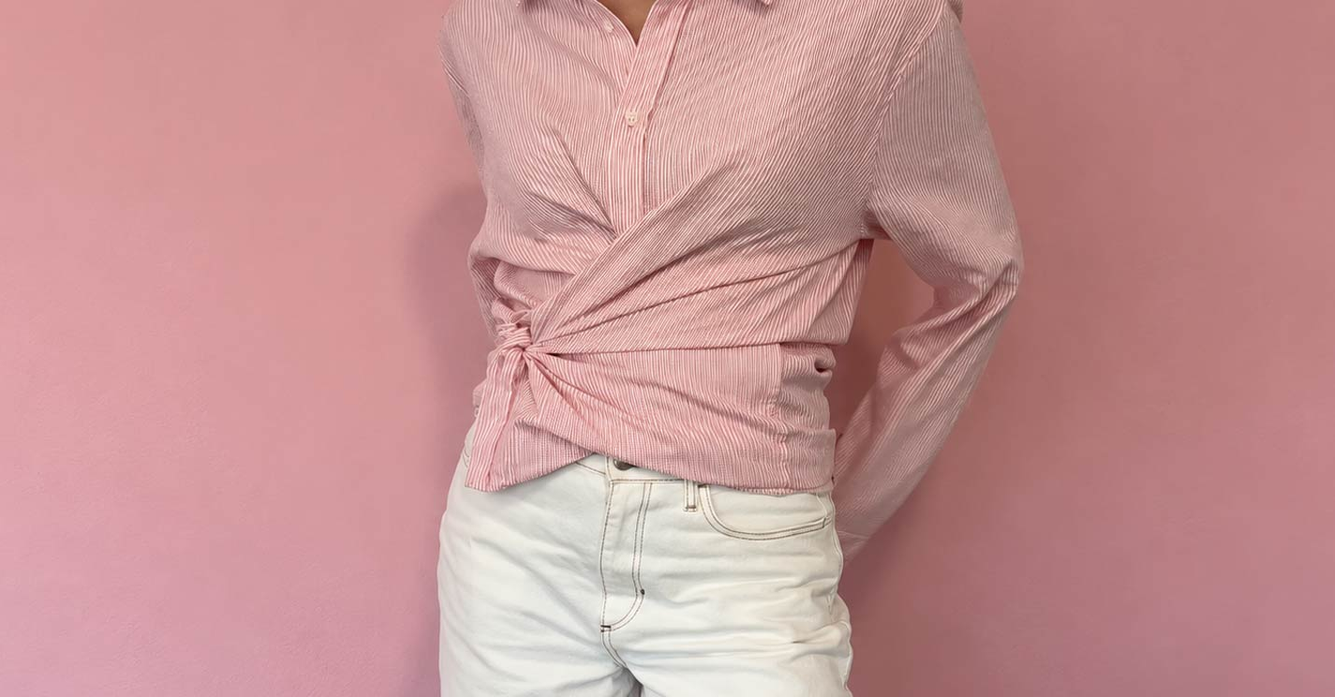 4 leuke manieren om je blouse te knopen