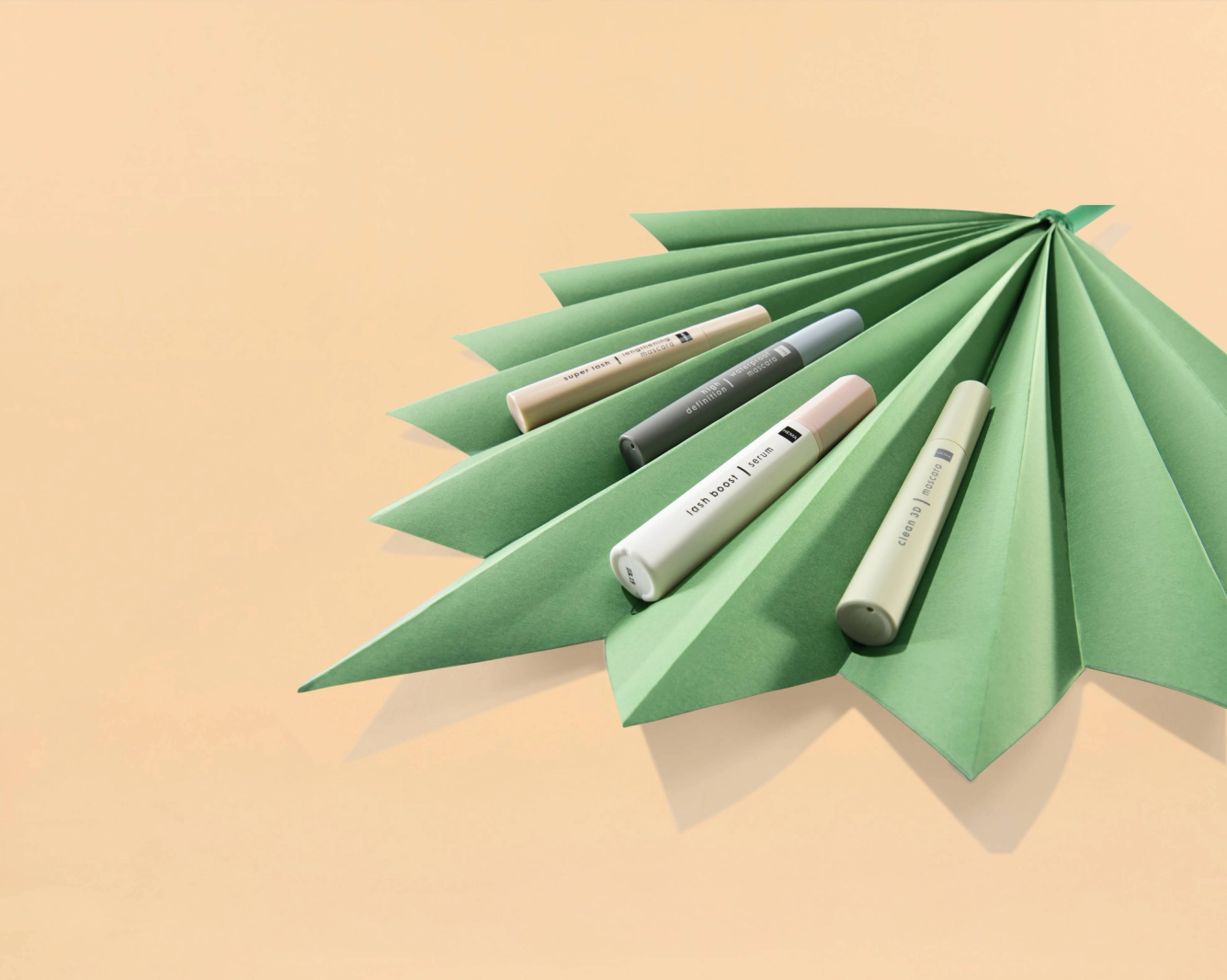 Mascara's van HEMA op een waaier