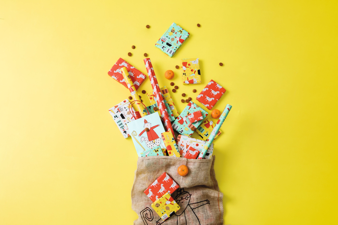 sinterklaas cadeaus inpakken