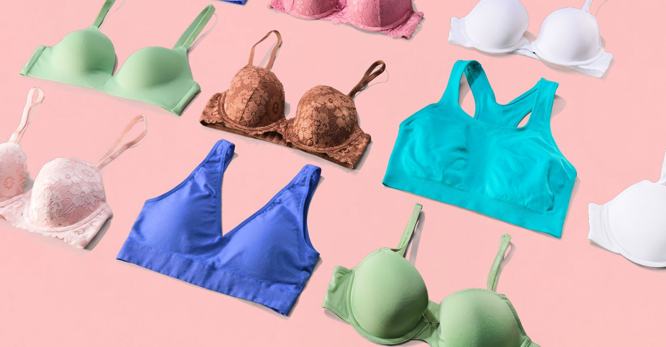 verschillende bh's van HEMA