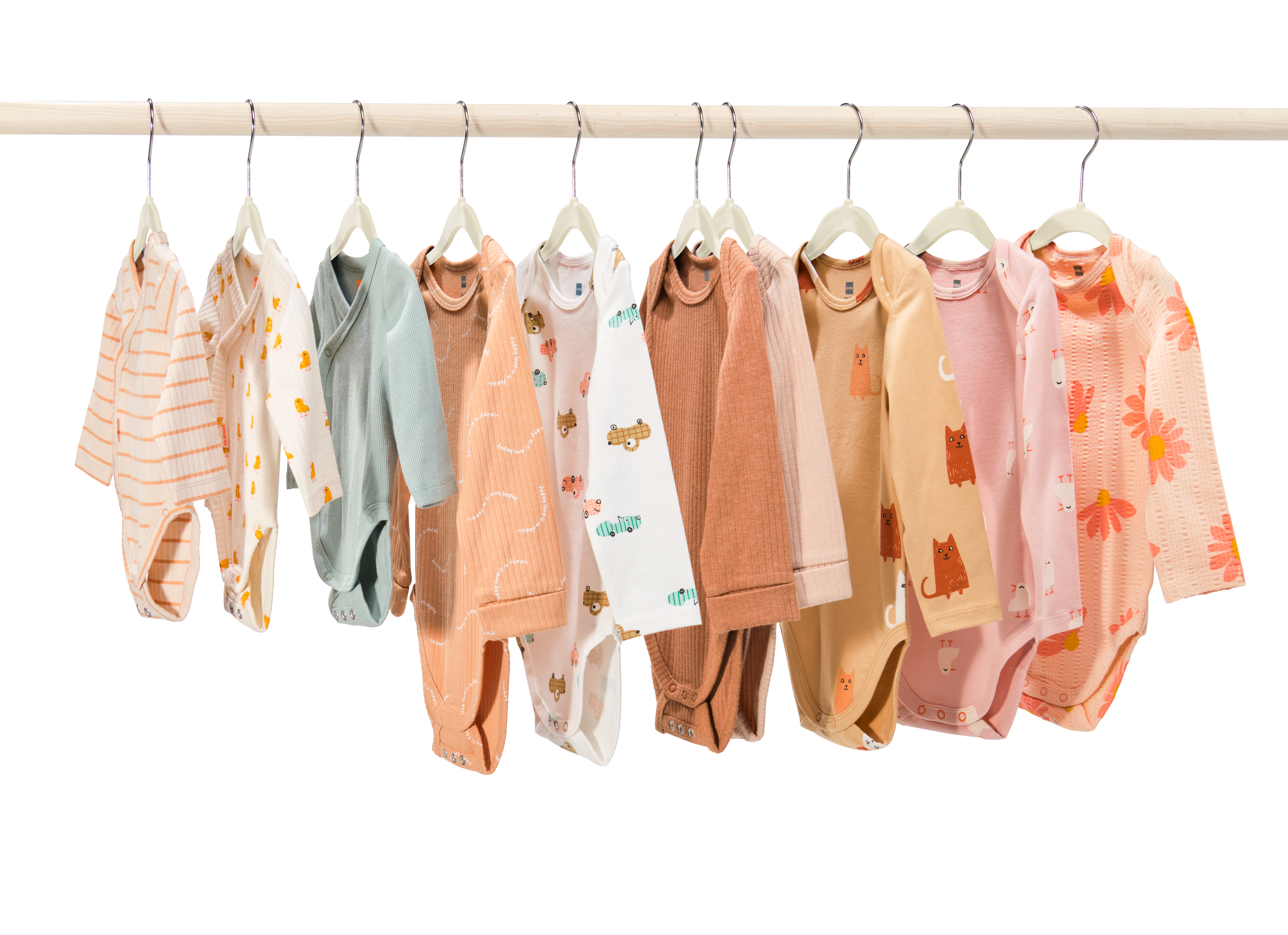 welke kleding trek je je baby aan bij welke temperatuur?