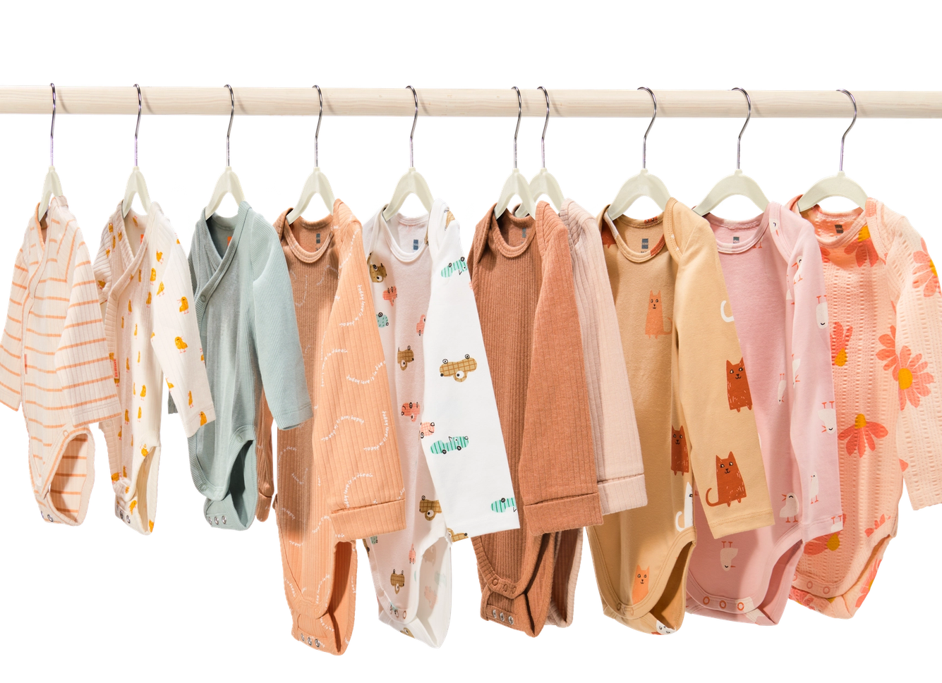 welke kleding trek je je baby aan bij welke temperatuur?