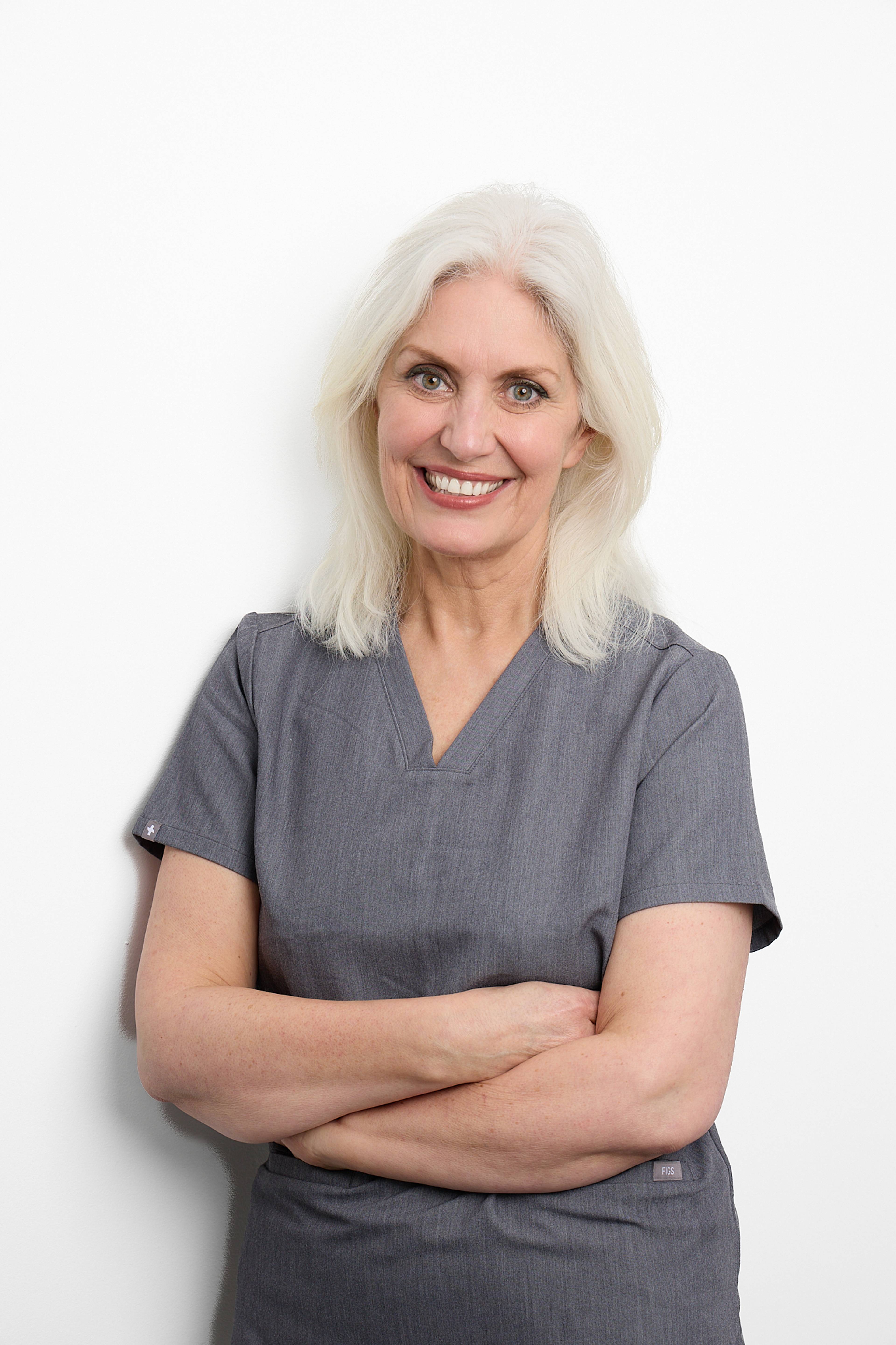 Cathy Barber smiling for a portrait photo