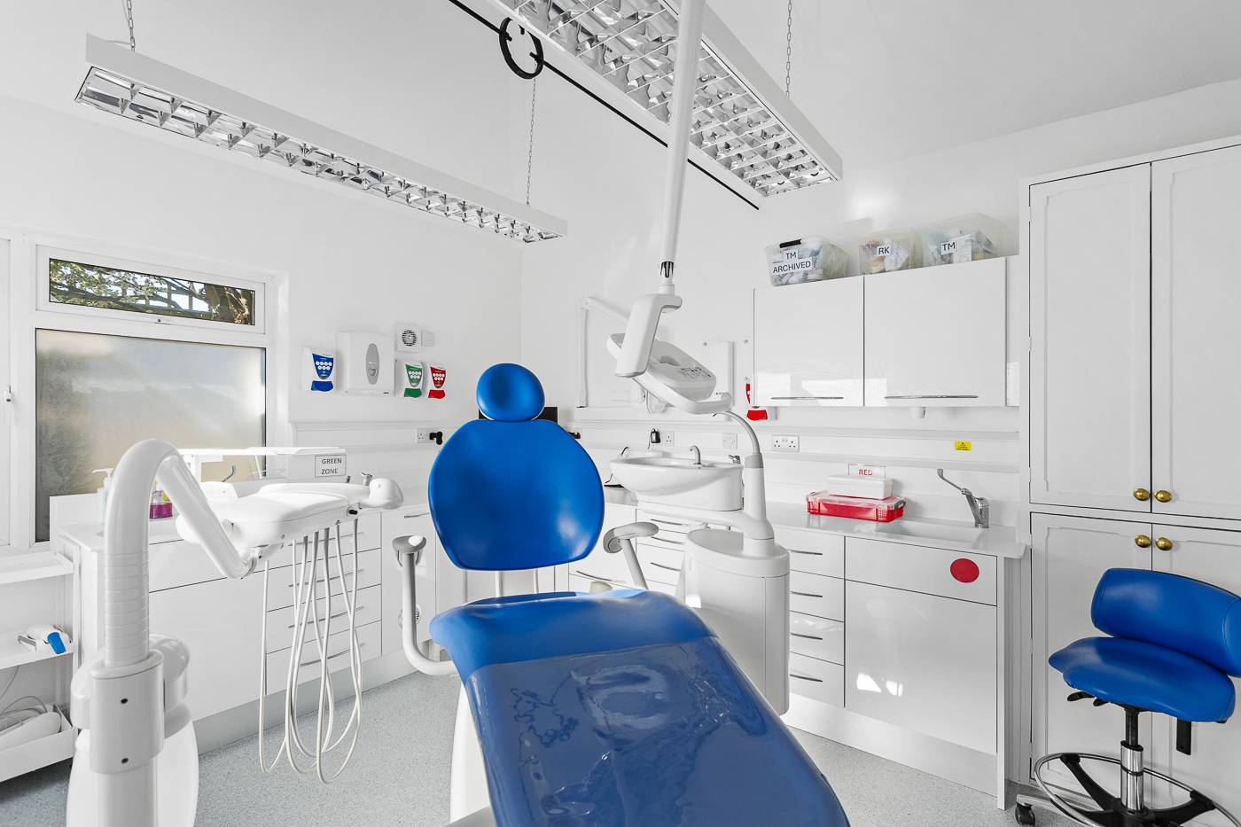 Inside one of the treatment rooms at Brookvale Dental Clinic