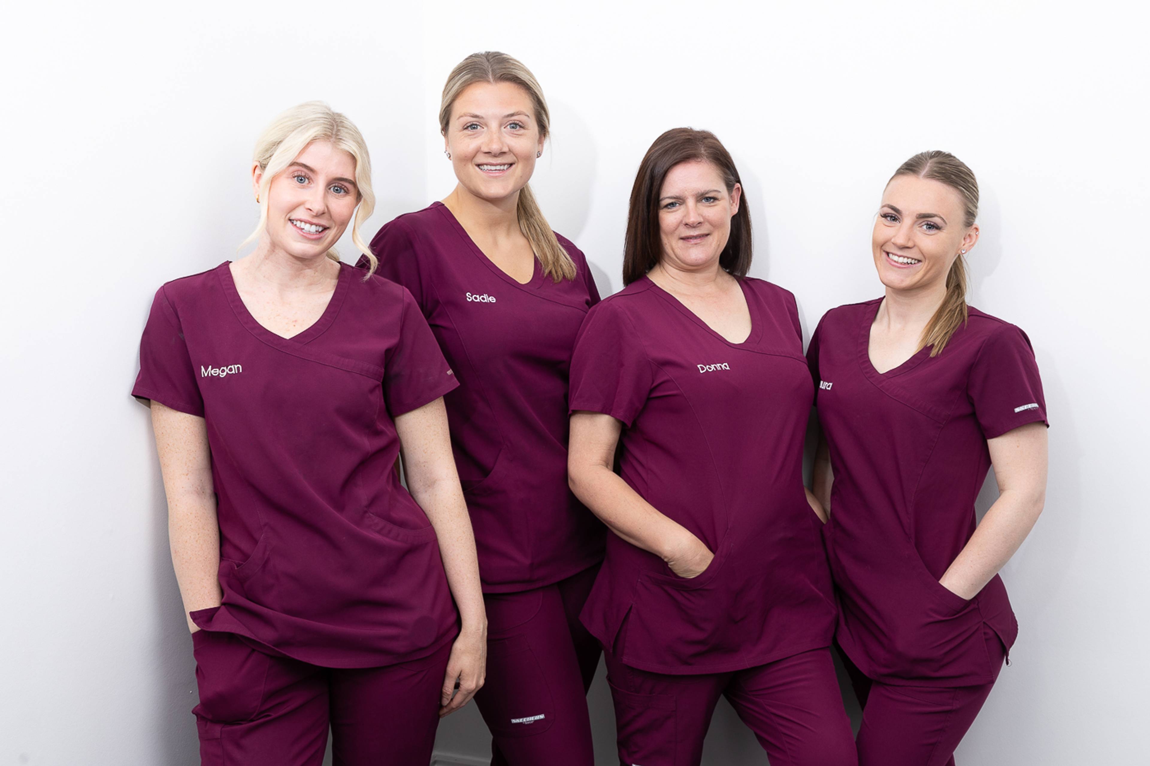 The dental nursing team at Merrifield