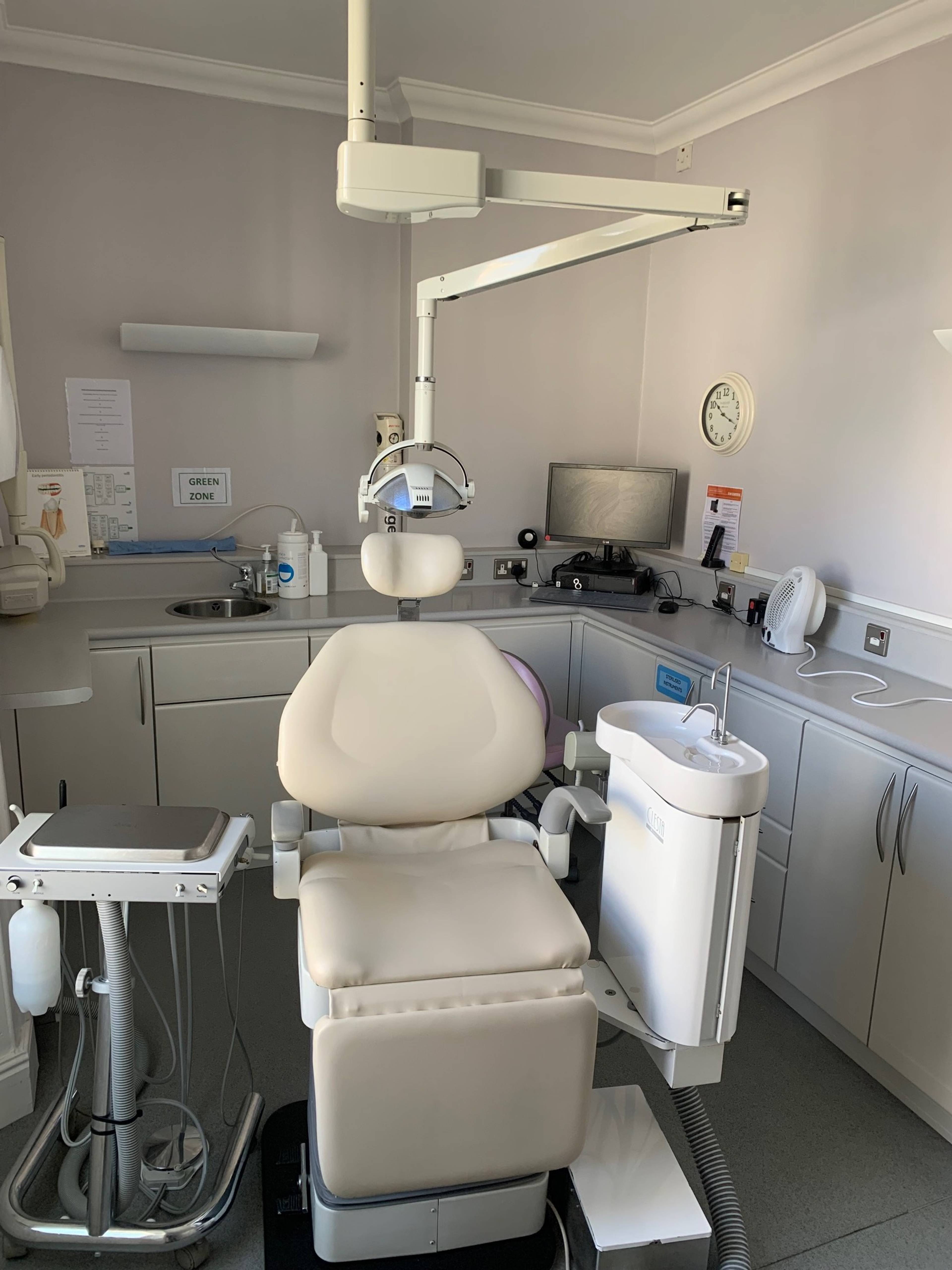 A treatment room at Brookvale Dental Practice