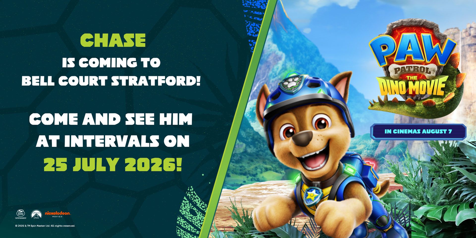 Meet Chase at Bell Court!