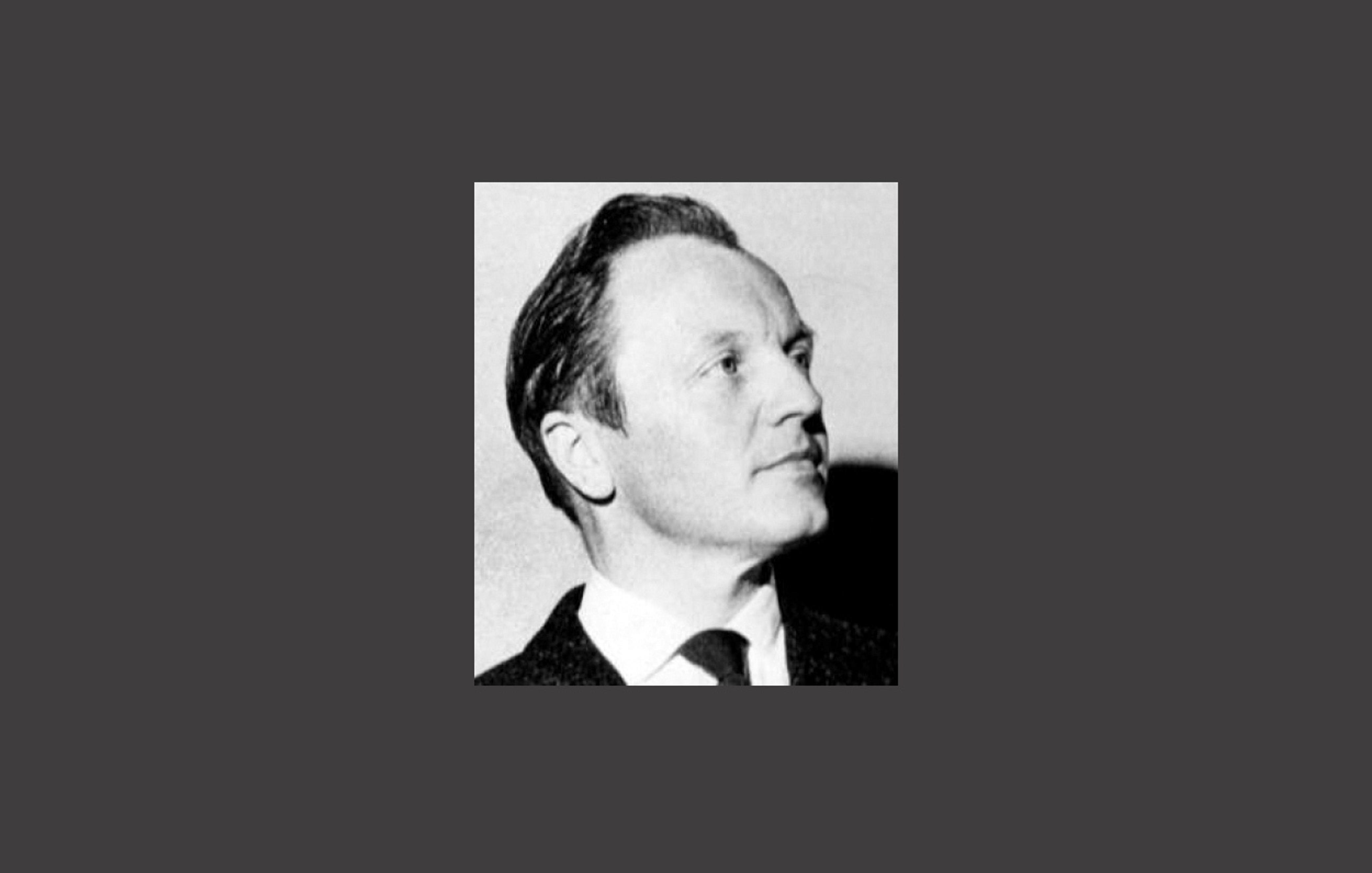 Torbjørn Afdal in profile, in an archive photo