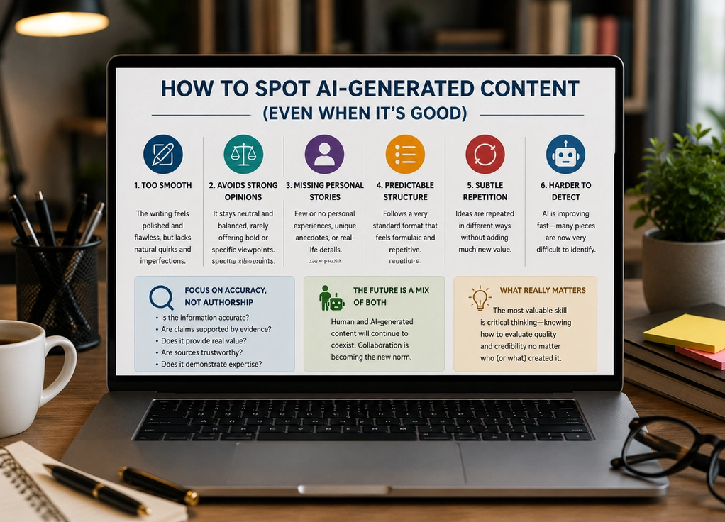 How to Spot AI-Generated Content (Even When It’s Good)