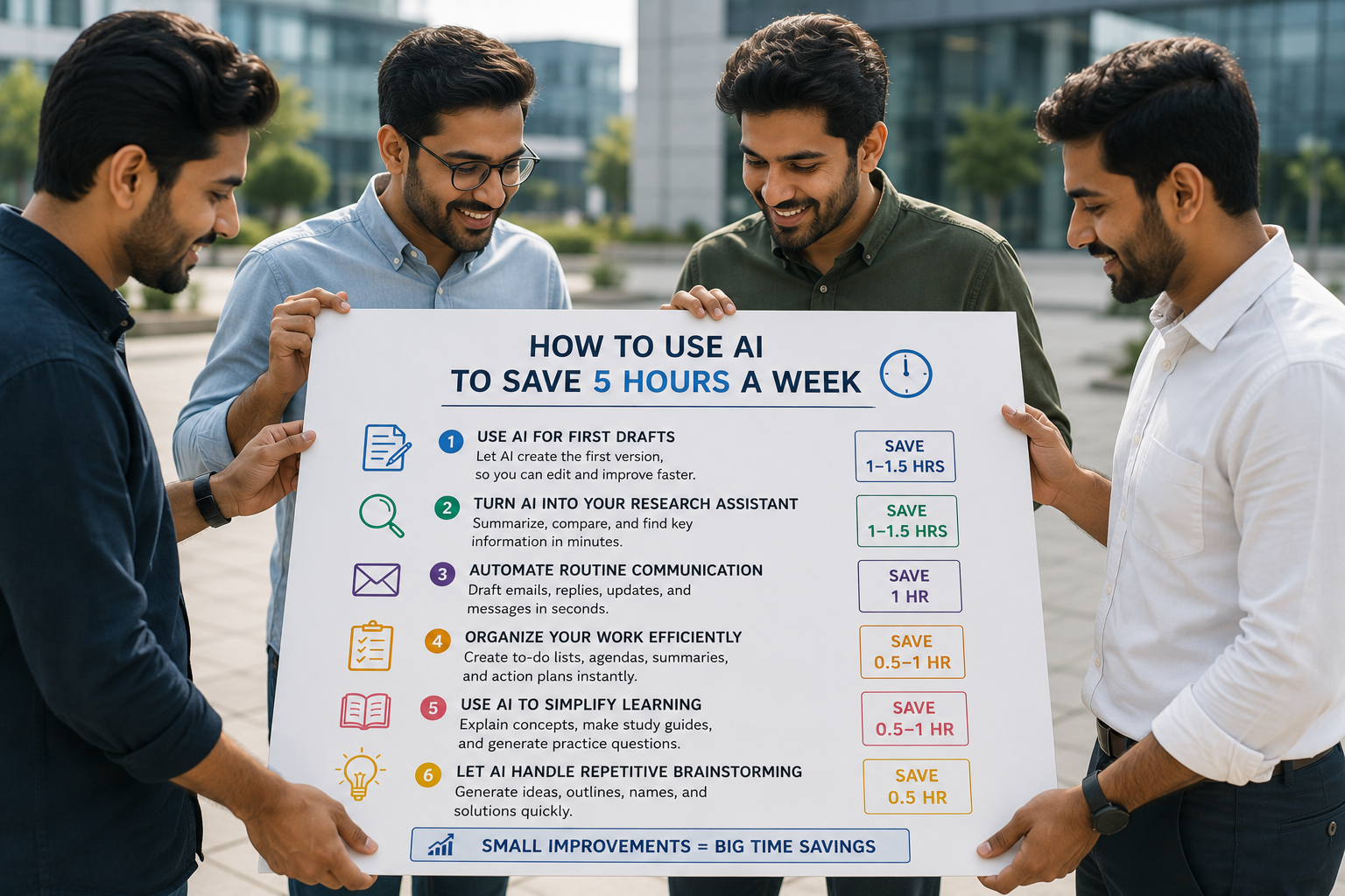 How to Use AI to Save 5 Hours a Week