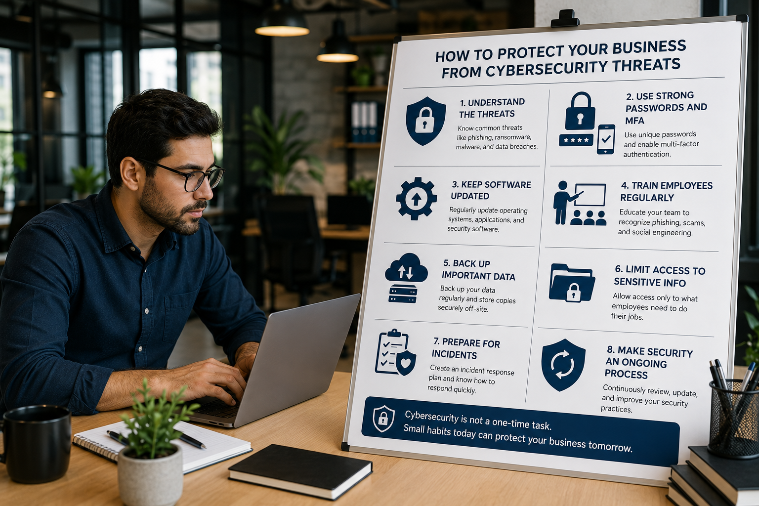 How to Protect Your Business from Cybersecurity Threats