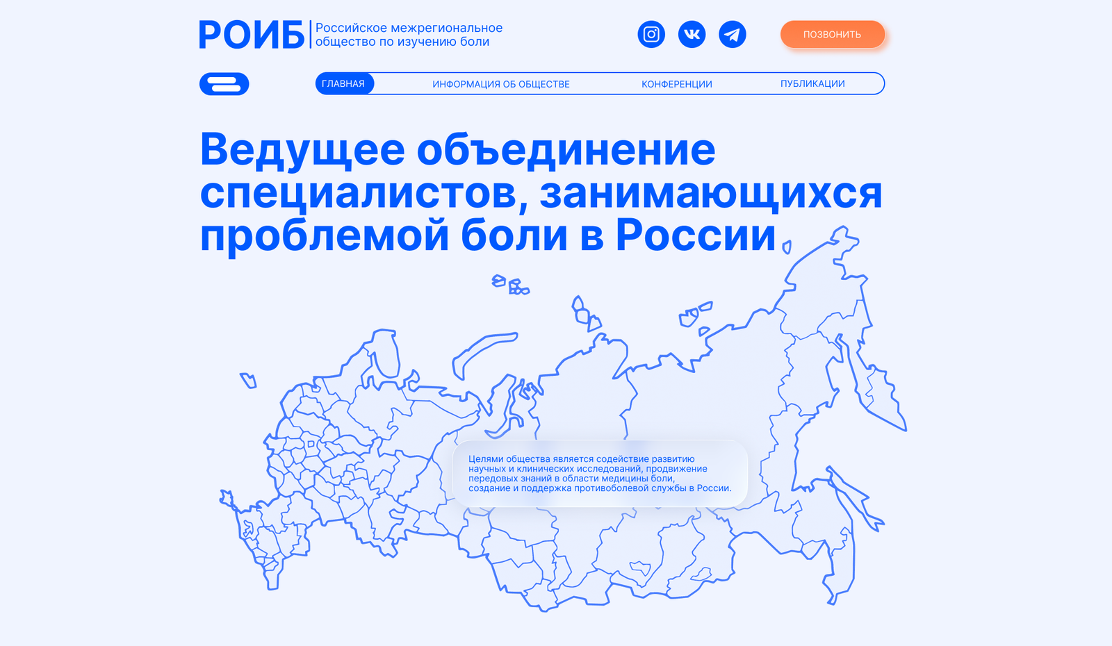 Дизайн сайта для РОИБ — изображение 2
