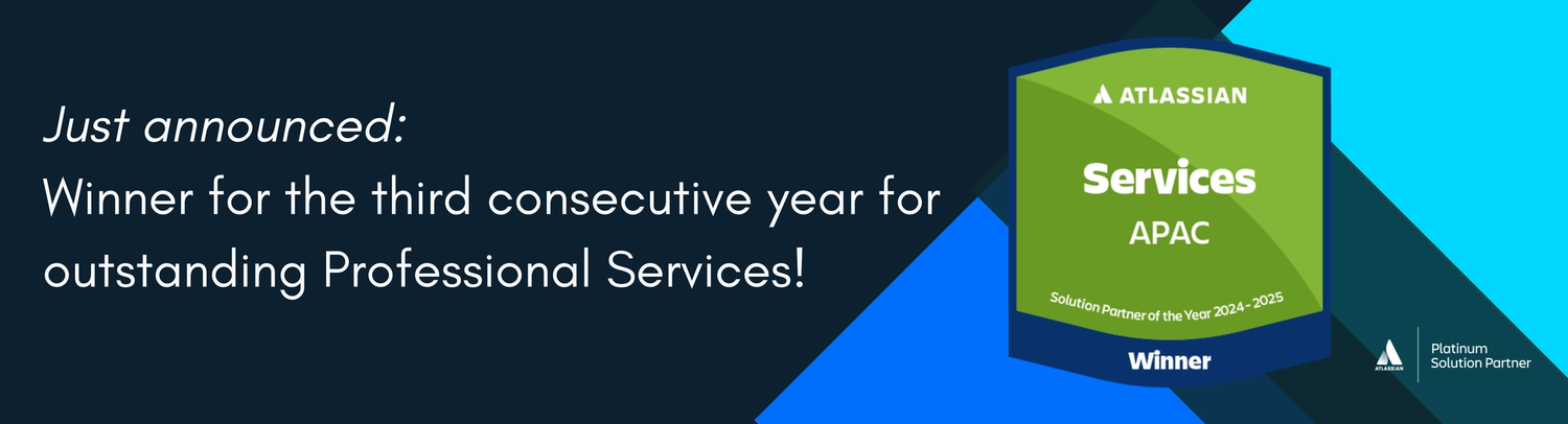 Atlassian Partner of the Year 2024-2025 Professional Services APAC