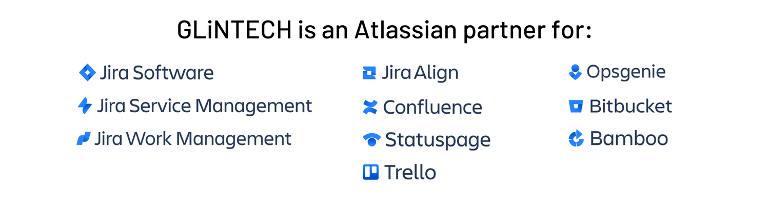 GLiNTECH is an Atlassian Jira & Confluence licensing partner