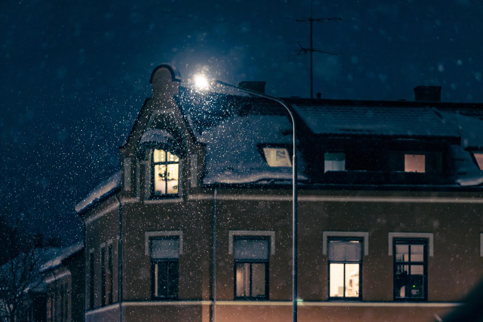 Snow night