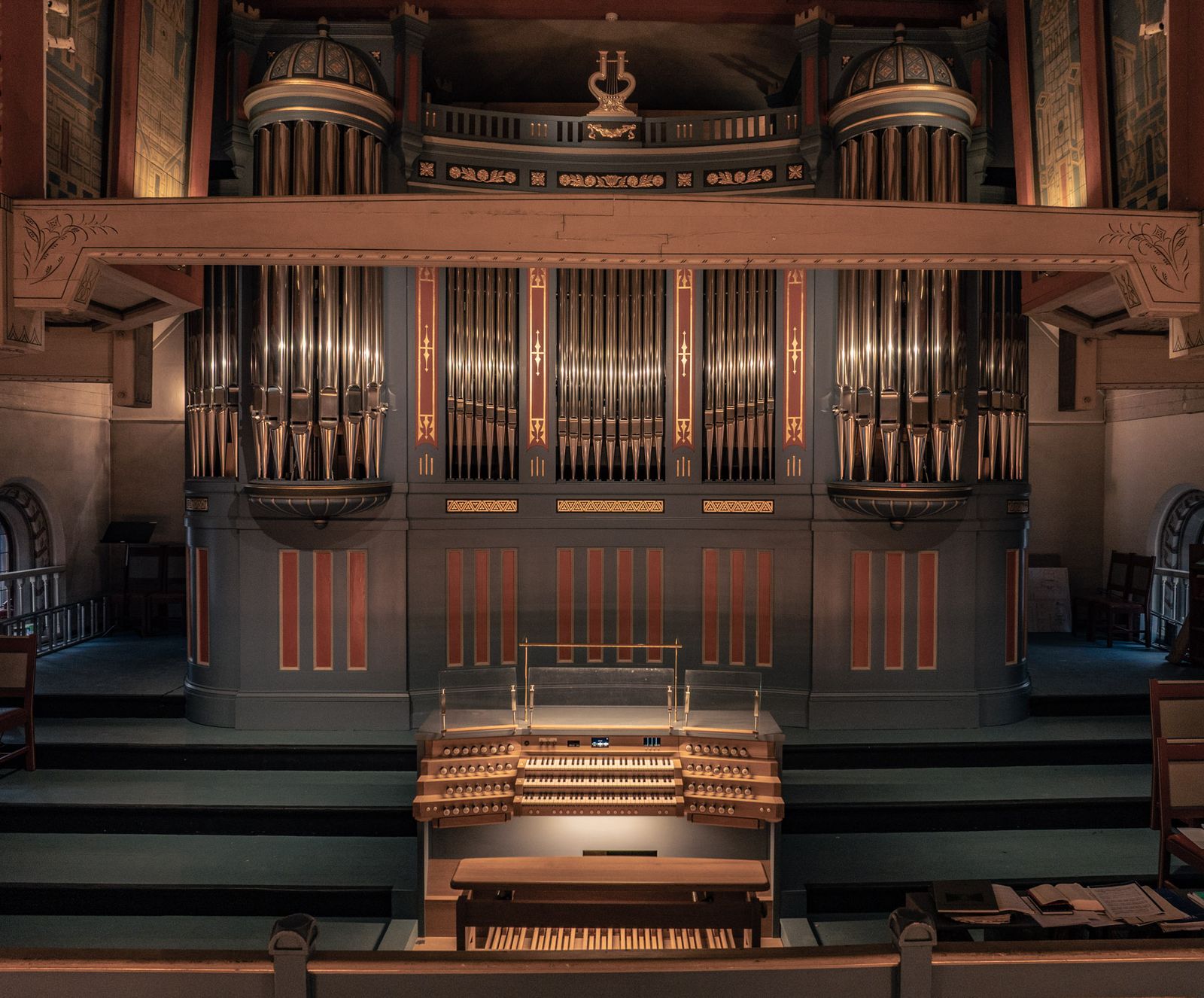 Drone Orgel Hamar Domkirke