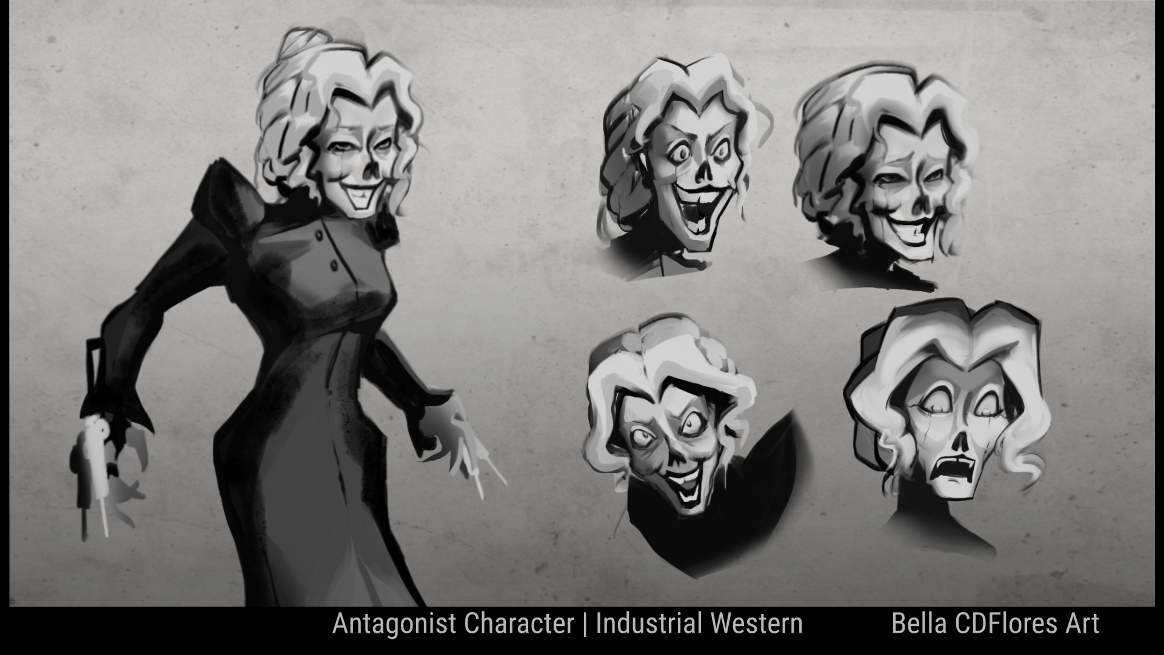 Industrial Western; Storytelling Concept Art 4