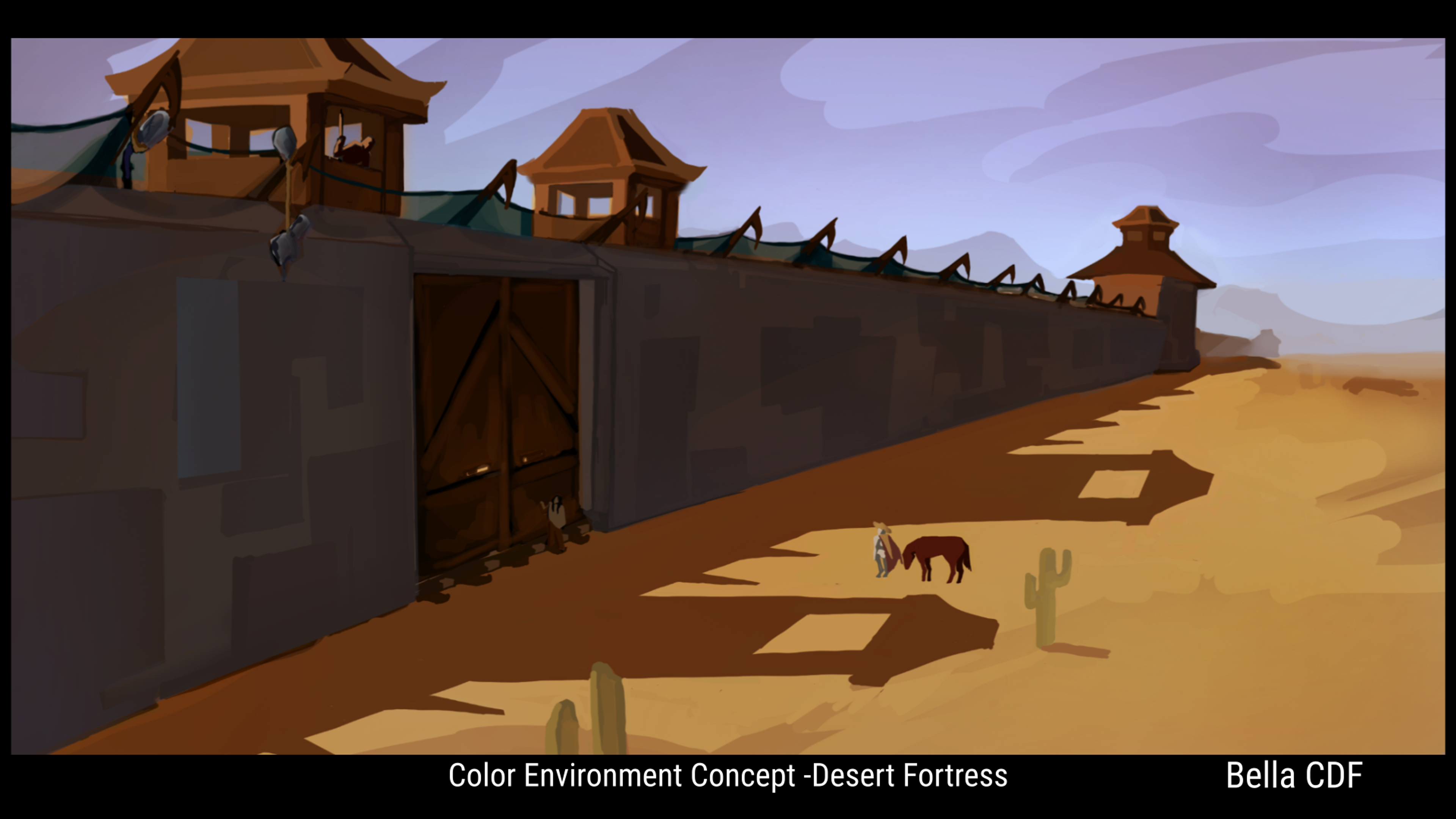 Industrial Western; Storytelling Concept Art 6