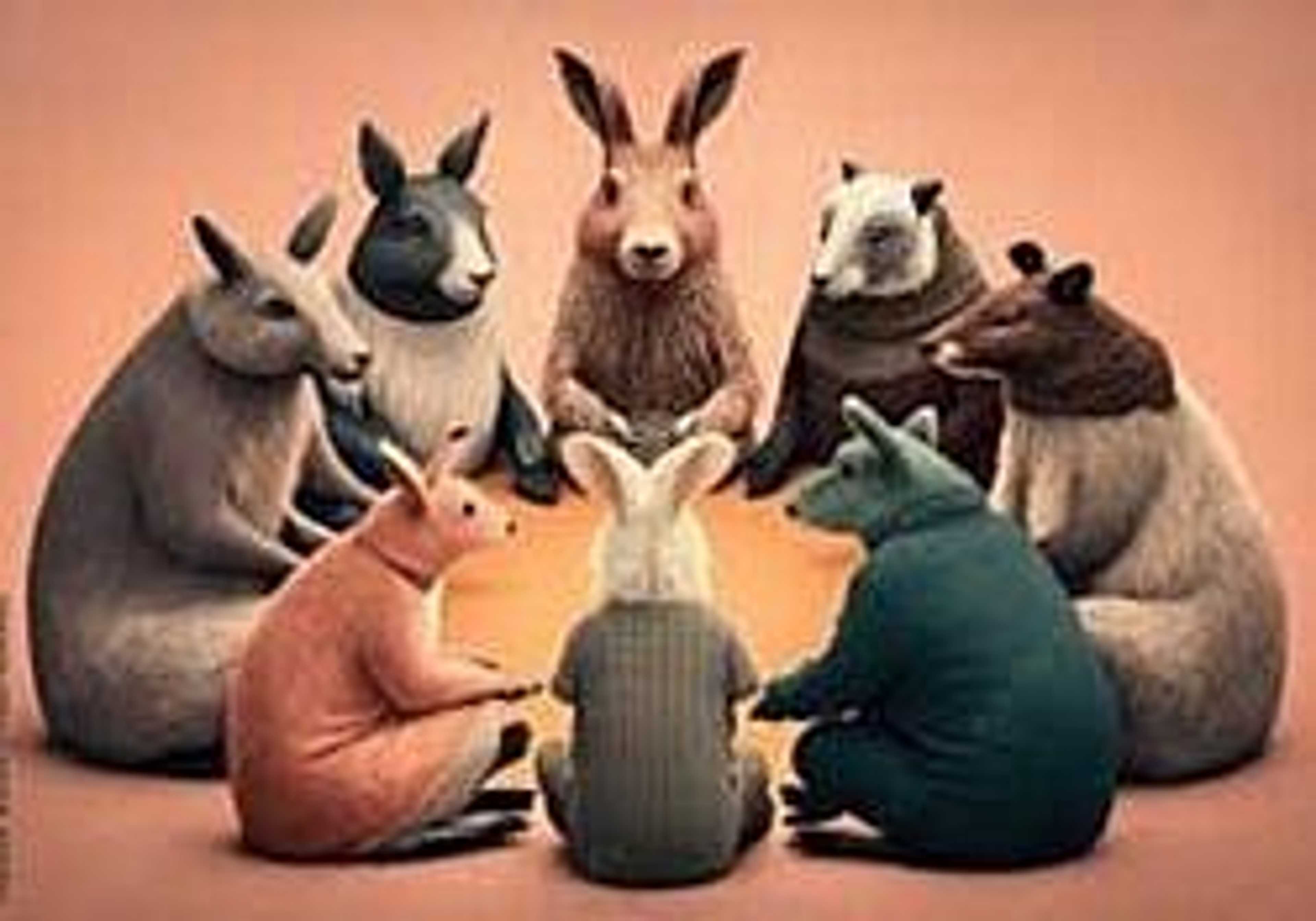 Meditating Animals