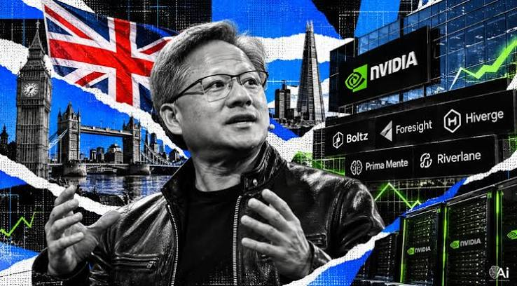 Nvidia Backs Five UK AI and Deeptech Startups