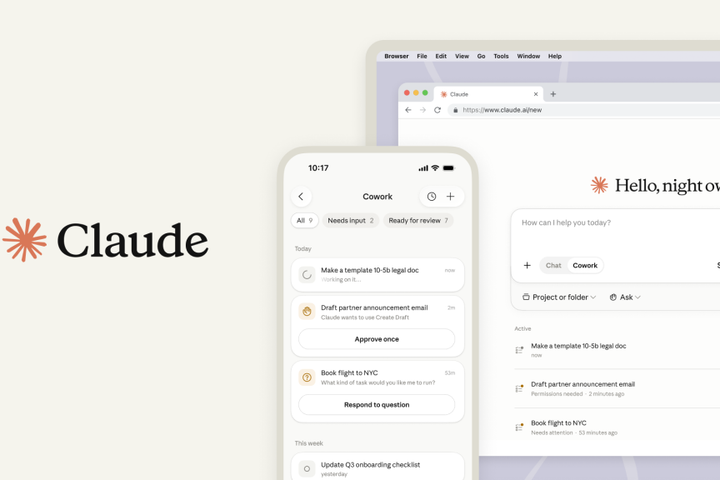 Claude Cowork takes AI agents beyond the desktop