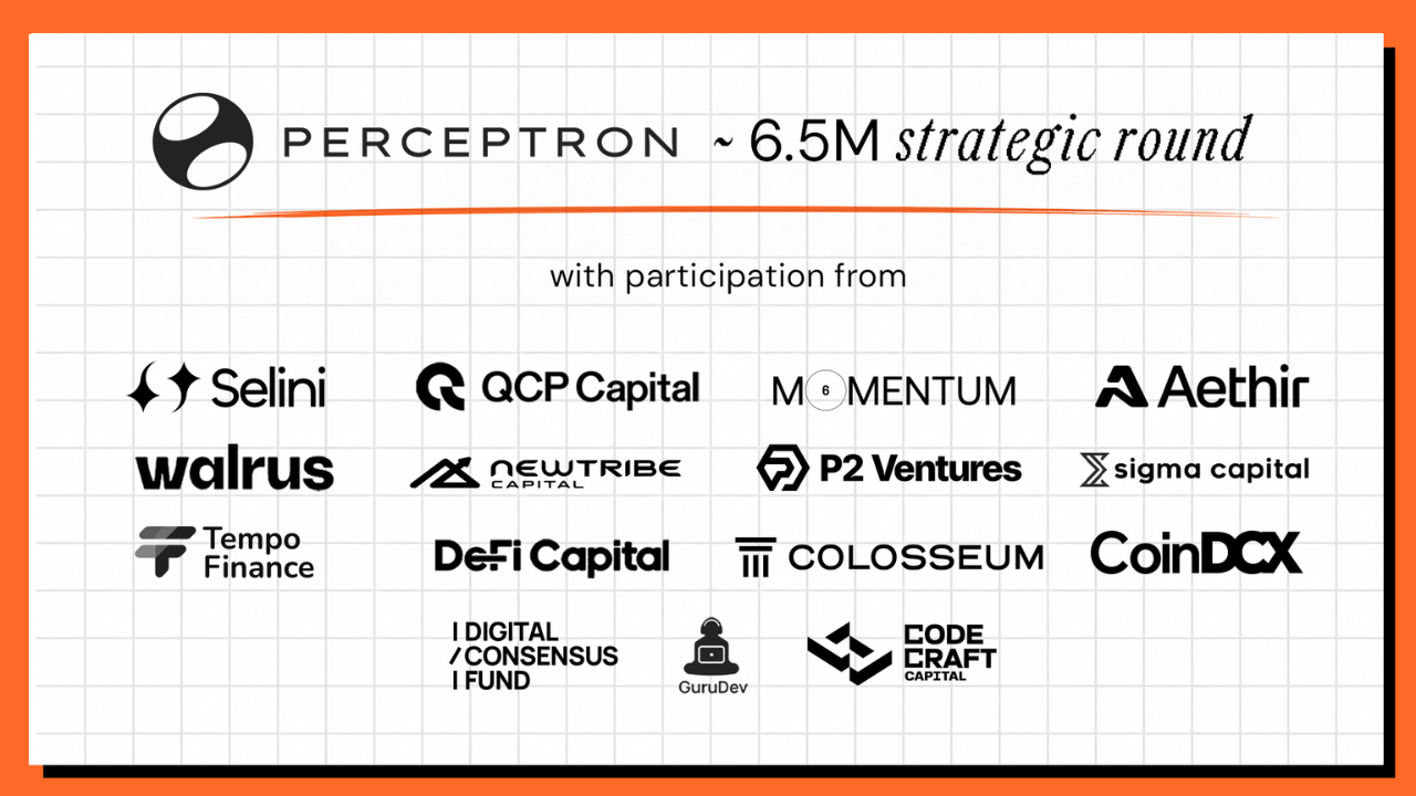 Perceptron Raises $6.5M for AI Data Network