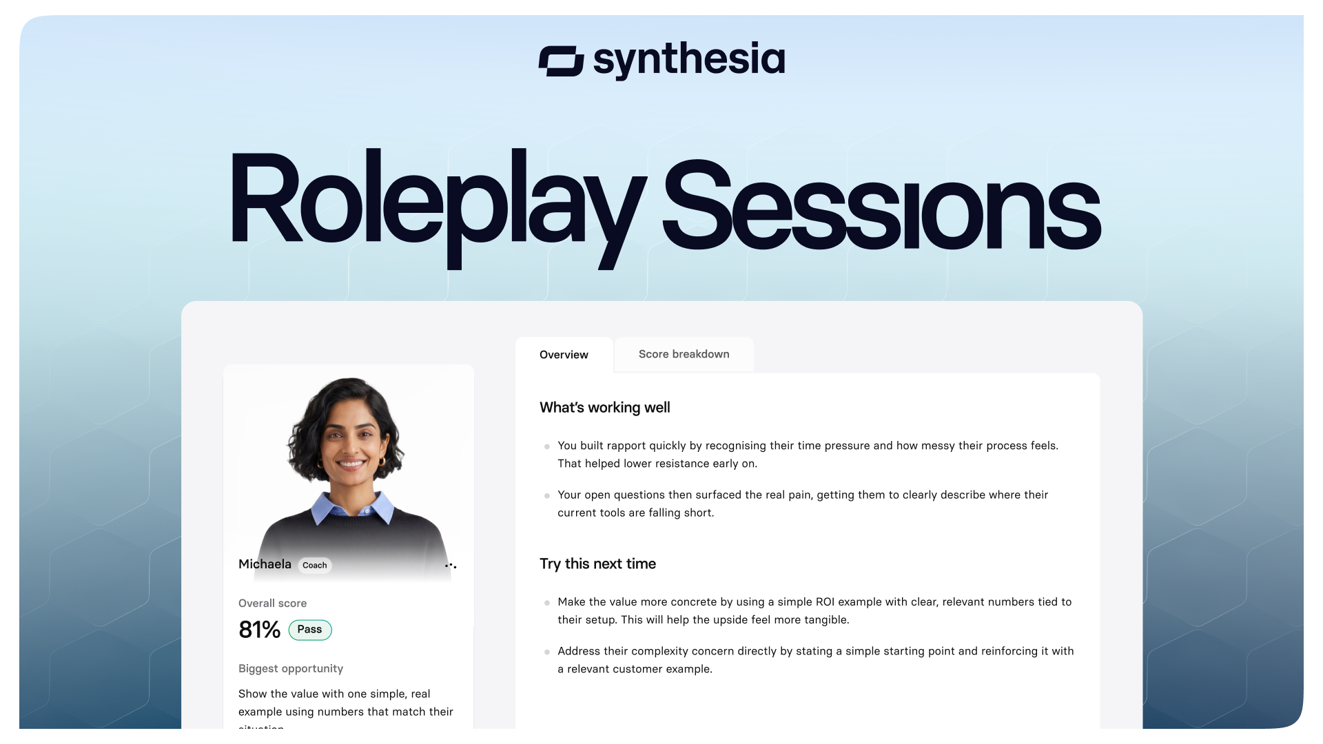 Synthesia launches live AI coaching