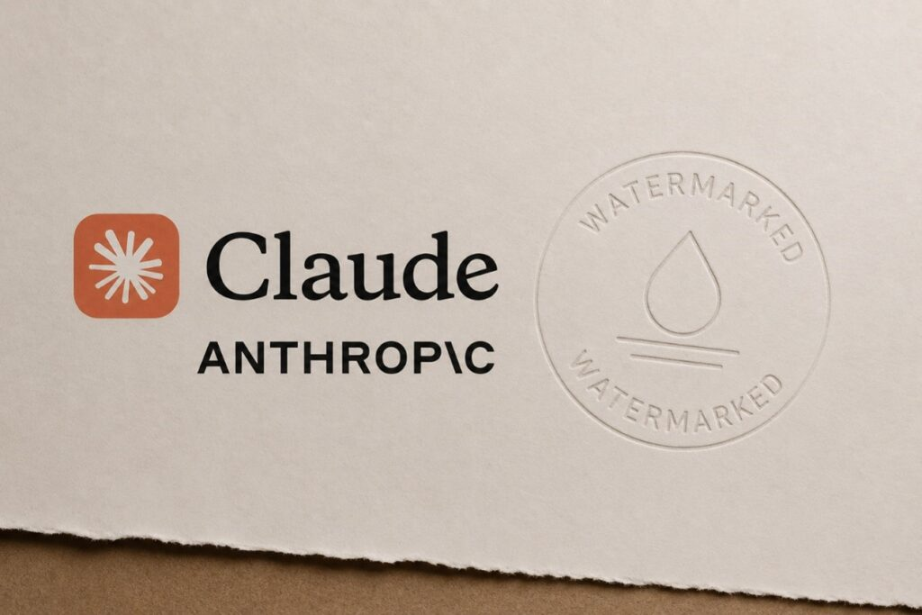 Anthropic Details Claude Text Watermarks