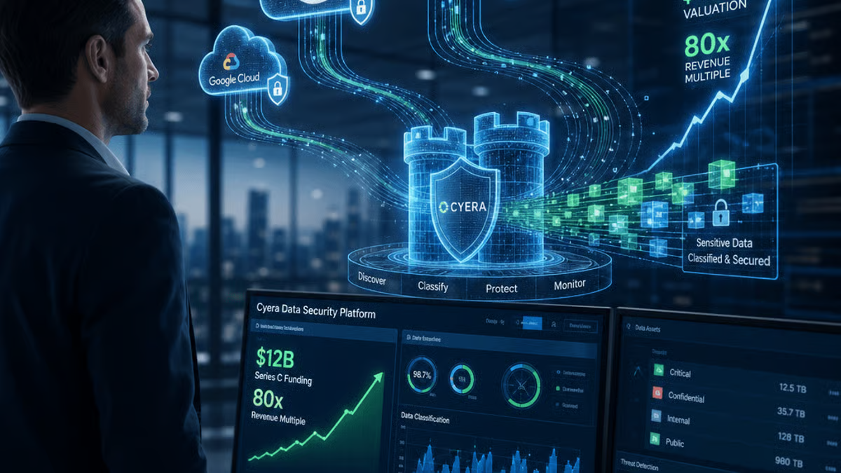 Cyera reportedly eyes $12B valuation as data security demand surges